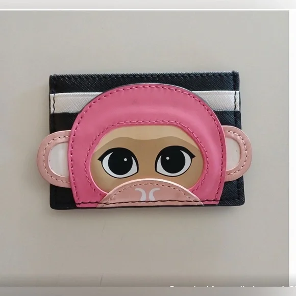 RARE NWOT Kate Spade Monkey Credit Card Holder kate spade - Picture 3 of 3